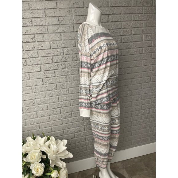 Simply Vera Women's Multicolored Soft 2 Pcs Pajama Set Size S - Picture 3 of 11